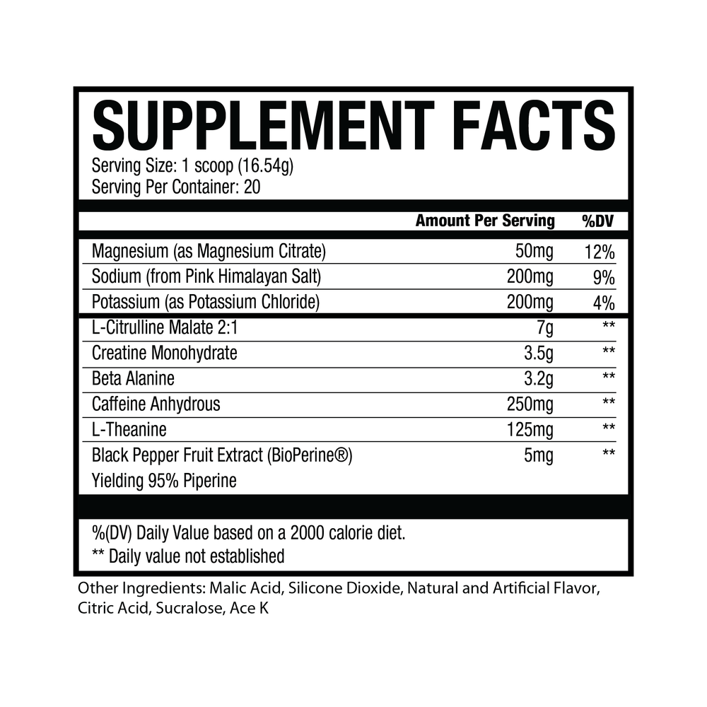LeveRAGE Pre-Workout