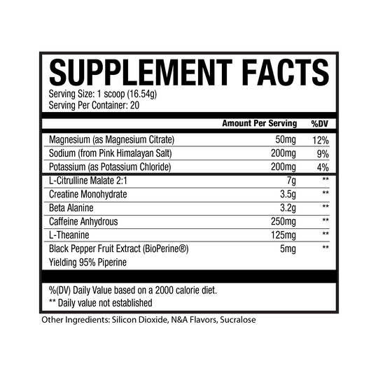 LeveRAGE Pre-Workout